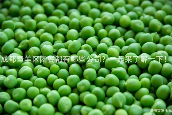 成都青羊區(qū)團(tuán)餐都有哪些公司？一起來了解一下！
