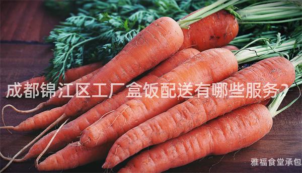 成都錦江區(qū)工廠盒飯配送有哪些服務(wù)？