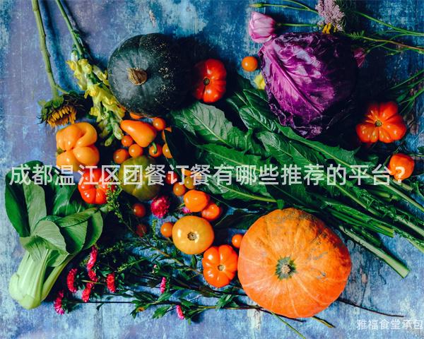 成都溫江區(qū)團(tuán)餐訂餐有哪些推薦的平臺？