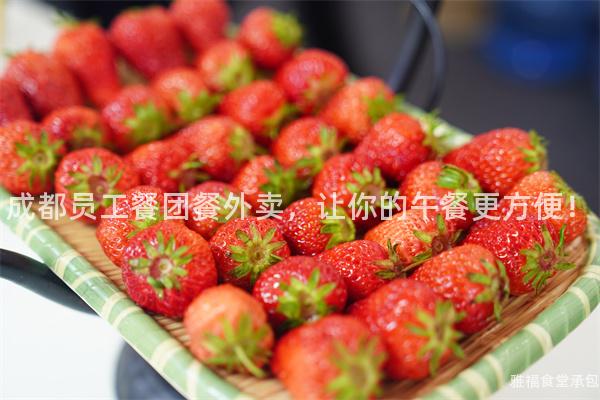 成都員工餐團(tuán)餐外賣，讓你的午餐更方便！