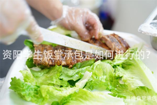 資陽學(xué)生飯?zhí)贸邪侨绾芜M(jìn)行的？