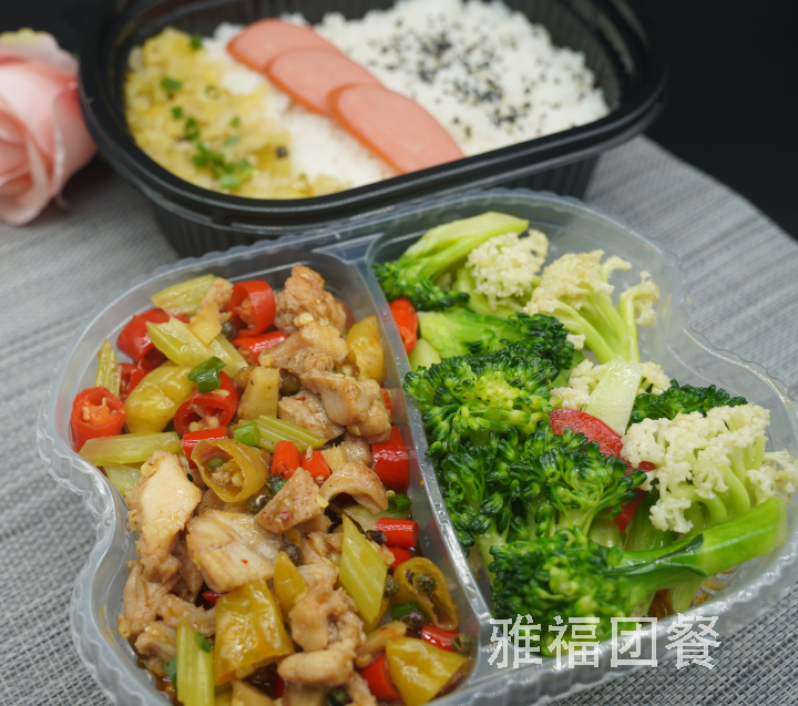 成都單位團餐配送優(yōu)選:雅福團餐的味蕾盛宴